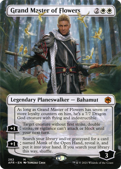 Grand Master of Flowers (AFR-282) - Adventures in the Forgotten Realms (Borderless) Foil