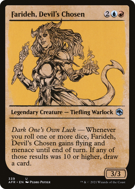 Farideh, Devil's Chosen (AFR-339) - Adventures in the Forgotten Realms: (Showcase)