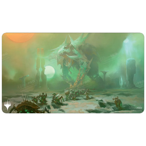 Ultra Pro Playmat: Magic: The Gathering - Phyrexia - All Will Be One - Green Sun’s Twilight