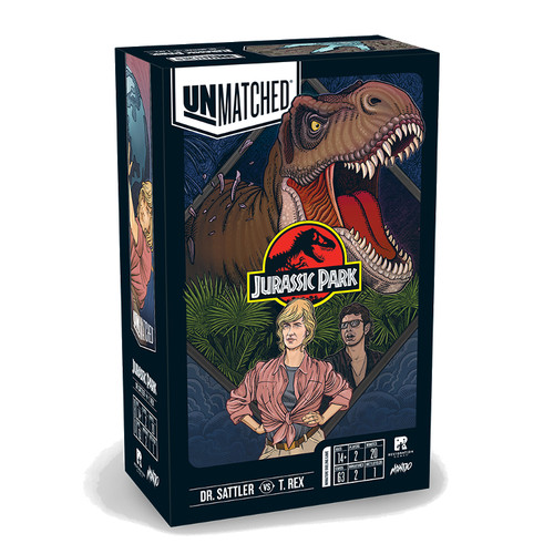 Unmatched: Jurassic Park - Sattler vs. T-Rex (Ding & Dent)