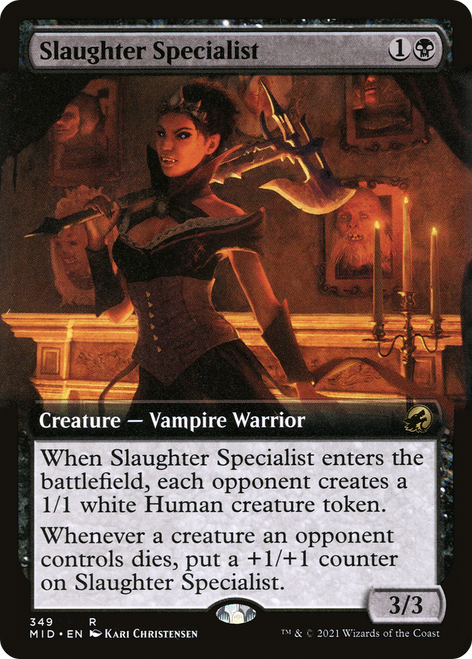 Slaughter Specialist - Innistrad: Midnight Hunt: (Extended Art)