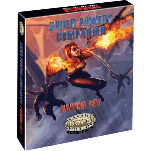 Savage Worlds RPG: Adventure Edition - Super Powers Companion - Pawns Set (Set 1)