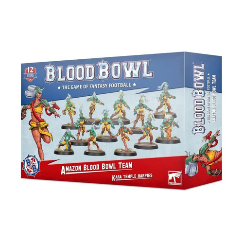 Blood Bowl 2nd Season: Amazon Team - Kara Temple Harpies