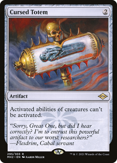 Cursed Totem (MH2-295) - Modern Horizons 2
