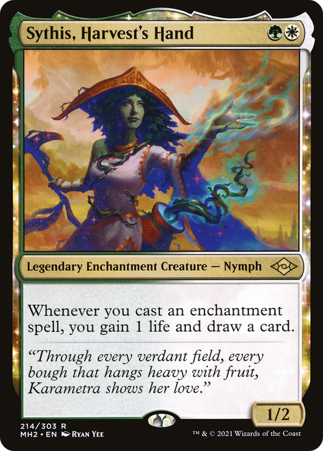 Sythis, Harvest's Hand (MH2-214) - Modern Horizons 2: (enchantment)