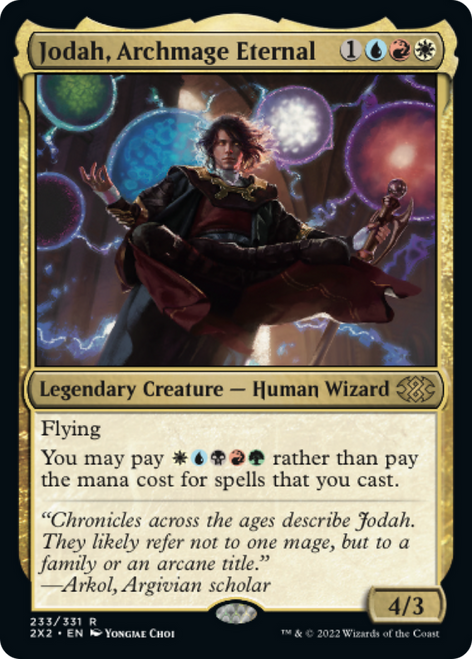Jodah, Archmage Eternal (2X2-233) - Double Masters 2022