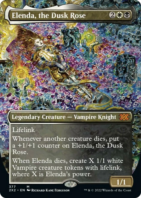 Elenda, the Dusk Rose (2X2-377) - Double Masters 2022 (Borderless)