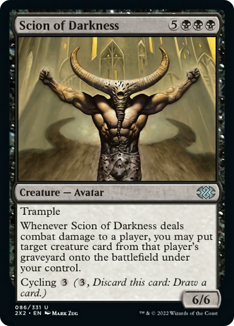 Scion of Darkness (2X2-086) - Double Masters 2022