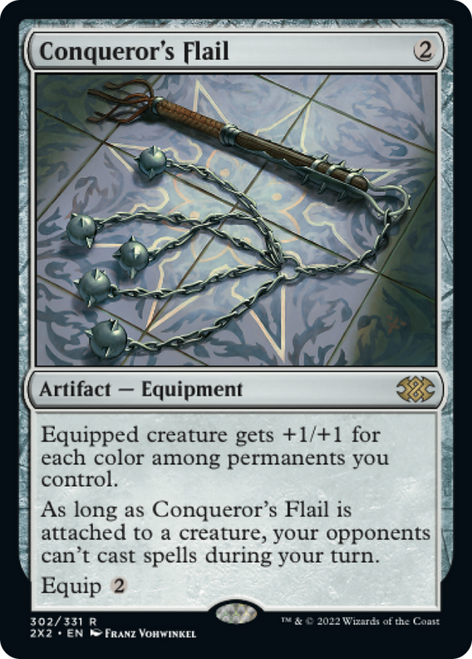 Conqueror's Flail (2X2-302) - Double Masters 2022