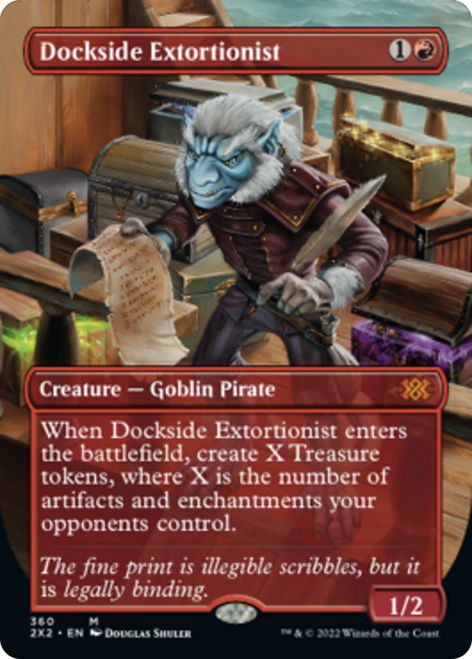 Dockside Extortionist (2X2-360) - Double Masters 2022 (Borderless)