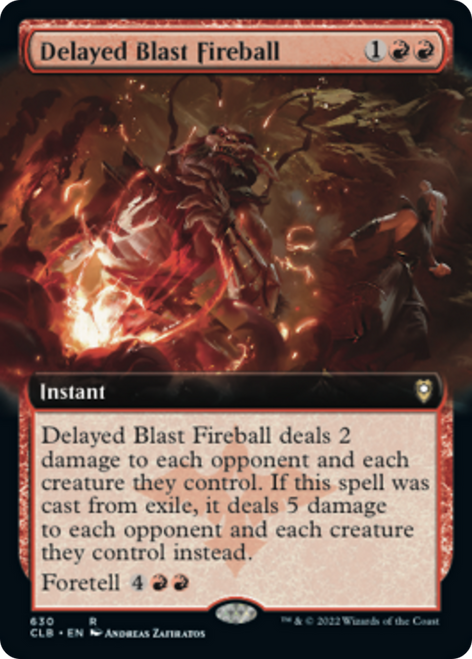 Delayed Blast Fireball (CLB-630) - Commander Legends: Battle for Baldur's Gate: (Extended Art)