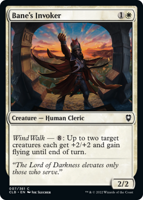 Bane's Invoker (CLB-007) - Commander Legends: Battle for Baldur's Gate Foil
