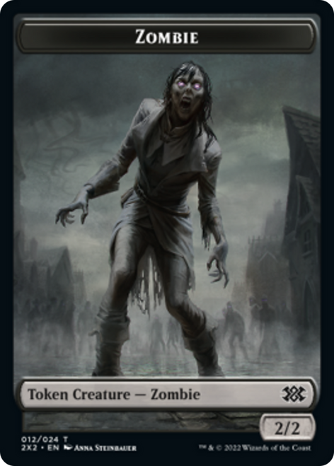 Zombie (T2X2-012) - Double Masters 2022 Tokens