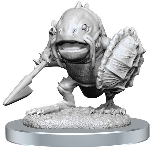 Dungeons & Dragons Nolzur's Marvelous Unpainted Miniatures: Locathah & Seal (Wave 20)