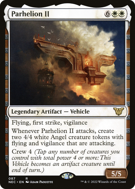 Parhelion II (NEC-087) - Neon Dynasty Commander