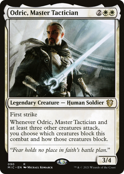 Odric, Master Tactician - Midnight Hunt Commander