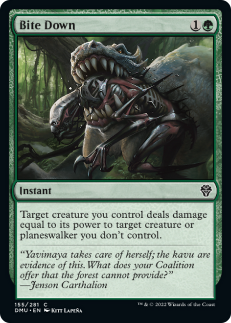Bite Down (DMU-155) - Dominaria United