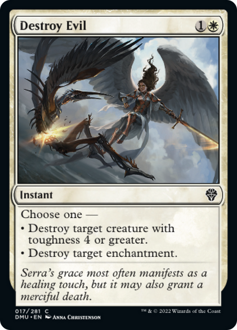 Destroy Evil (DMU-017) - Dominaria United