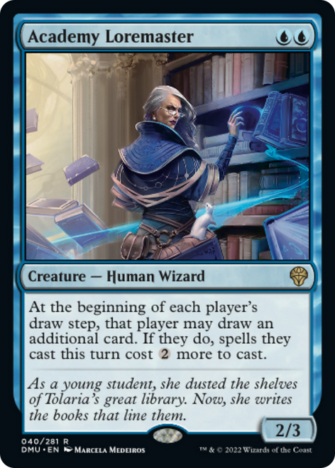 Academy Loremaster - Dominaria United Foil