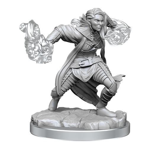 Dungeons & Dragons Nolzur's Marvelous Unpainted Miniatures: Half-Elf Warlock (Wave 20)