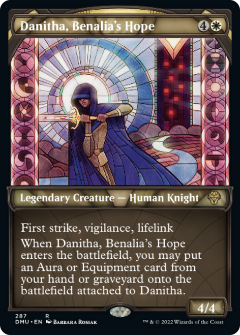 Danitha, Benalia's Hope (DMU-287) - Dominaria United: (Showcase) Foil