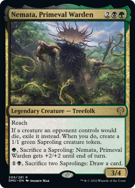 Nemata, Primeval Warden (DMU-209) - Dominaria United
