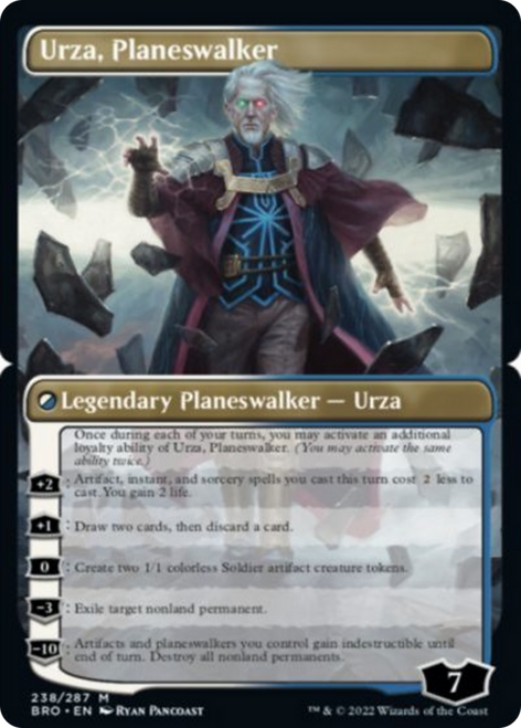 Urza, Planeswalker (BRO-238B) - The Brothers' War