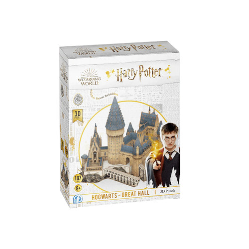 3D Puzzle: Harry Potter - Hogwarts Great Hall - Model Kit (Ding & Dent)