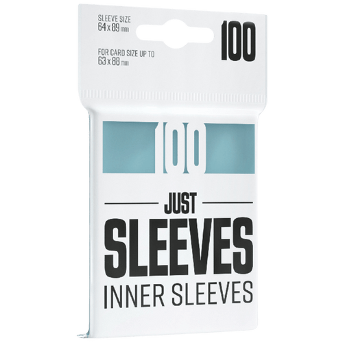 Gamegenic Sleeves: Just Sleeves - Inner Sleeves (100)