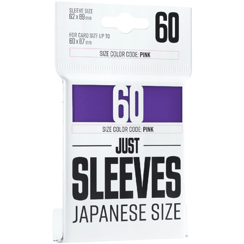 Gamegenic Sleeves: Just Sleeves - Purple Japanese Size (60)