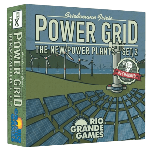 Power Grid: The New Power Plant Cards - Set 2 - Recharged Version