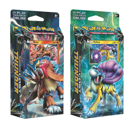 Pokemon: Sun & Moon - Lost Thunder Theme Deck (Set of 2)