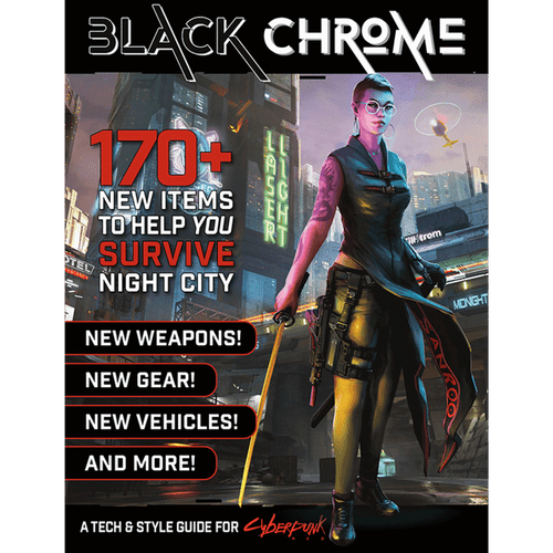 Cyberpunk Red RPG: Black Chrome