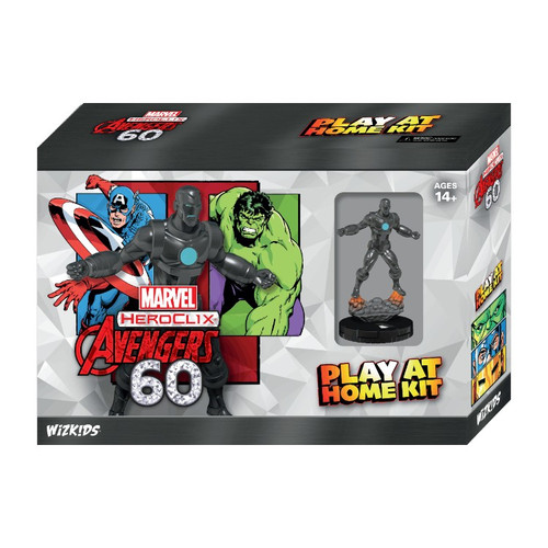 Marvel HeroClix: Avengers 60th Anniversary - Play at Home Kit - Iron Man