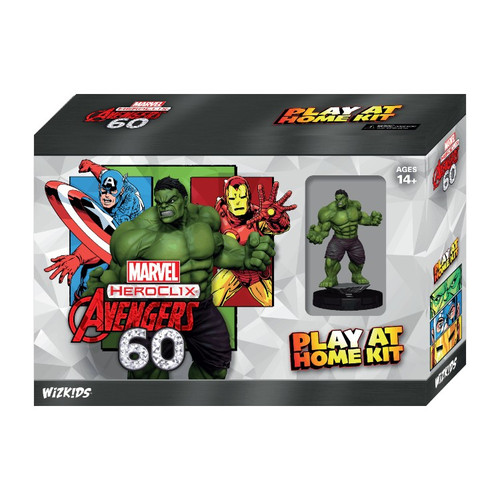 Marvel HeroClix: Avengers 60th Anniversary - Play at Home Kit - Hulk