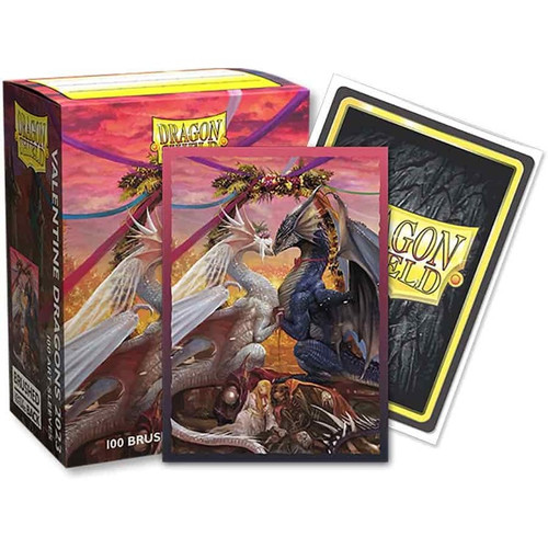 Dragon Shield: Valentine Dragons 2023 - Brush, Art Card Sleeves (100ct)