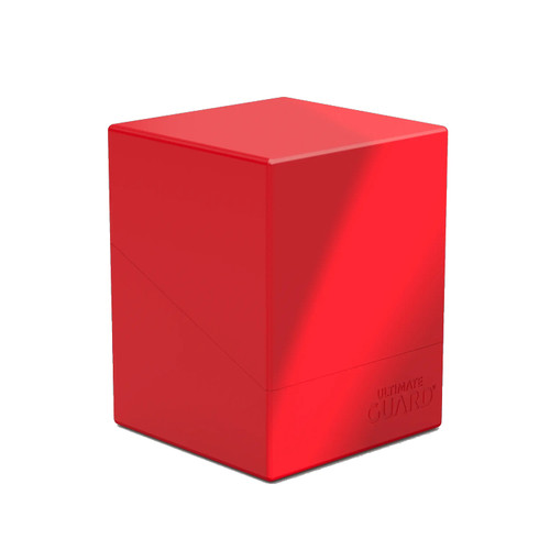 Ultimate Guard Deck Box: Solid Red - Boulder 100+