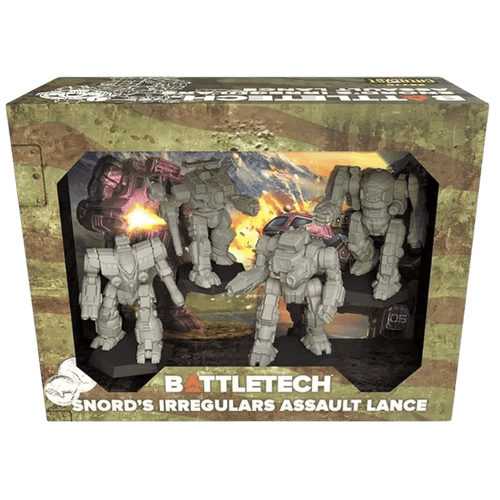 BattleTech: Snords Irregulars Assault Lance - Miniature Force Pack