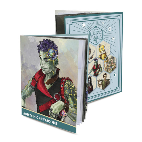 Ultra Pro Folio: Critical Role - Bells Hells Ashton Greymoore w/ Stickers