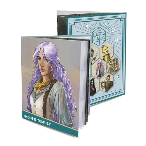 Ultra Pro Folio: Critical Role - Bells Hells Imogen Temult w/ Stickers