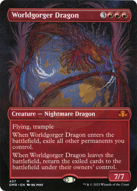 Worldgorger Dragon (DMR-437) - Dominaria Remastered (Borderless)