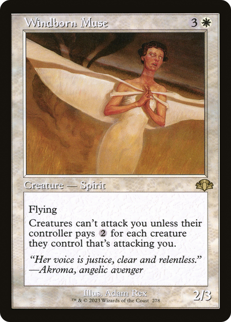 Windborn Muse (DMR-278) - Dominaria Remastered Foil