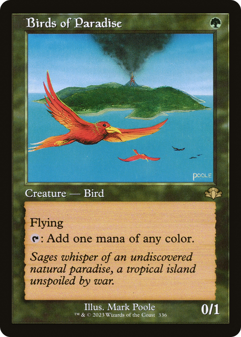 Birds of Paradise - Dominaria Remastered Foil
