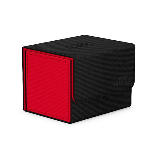 Ultimate Guard Deck Box: Black/Red - Sidewinder Xenoskin 100+ Synergy