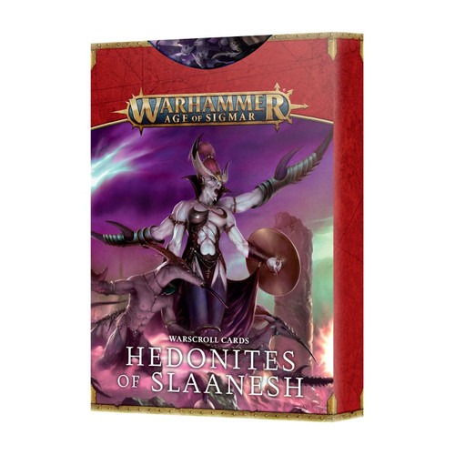 Warhammer Age of Sigmar: Warscroll Cards - Hedonites of Slaanesh (2023)