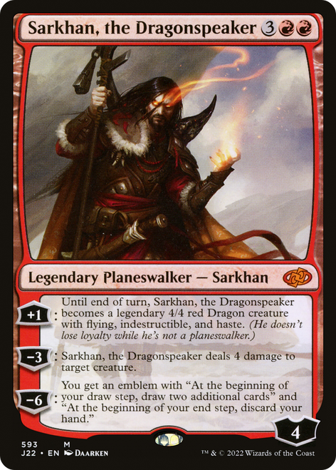 Sarkhan, the Dragonspeaker (J22-593) - Jumpstart 2022