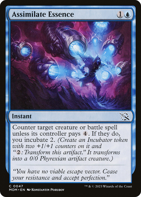 Assimilate Essence - March of the Machine Foil