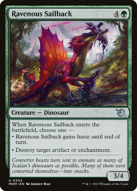 Ravenous Sailback (MOM-202) - March of the Machine