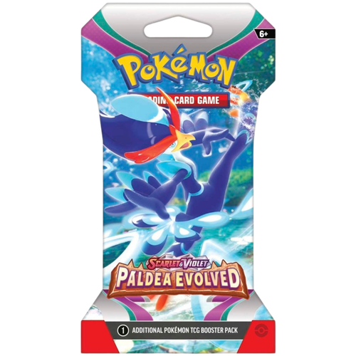 Pokemon: Scarlet & Violet - Paldea Evolved - Sleeved Booster Pack
