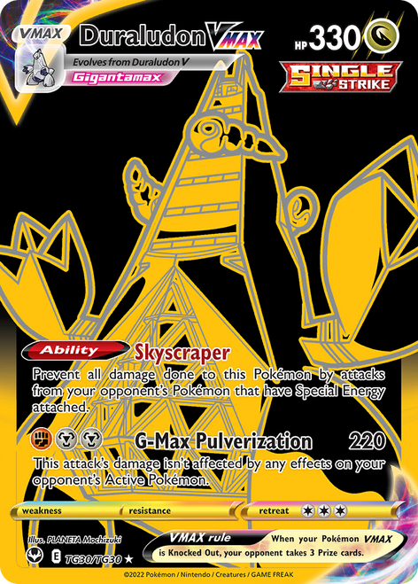 Duraludon VMAX TG30/30 - Silver Tempest Trainer Gallery Holofoil